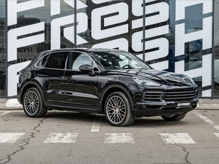 2018 Porsche Cayenne III, чёрный, 4995000 рублей, вид 1