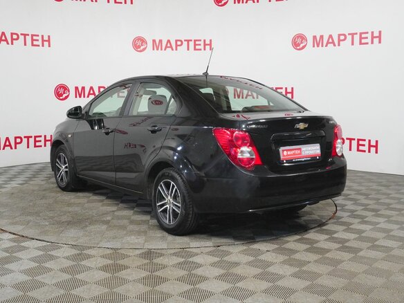 2012 Chevrolet Aveo II, чёрный, 420000 рублей - вид 7