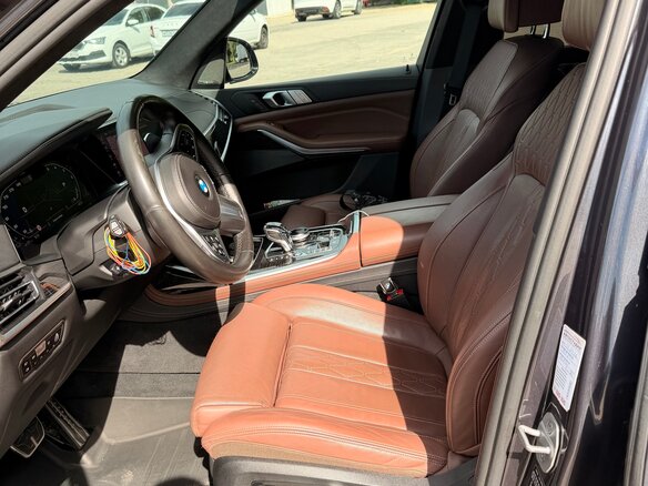 2019 BMW X7 30d I (G07), синий, 6950000 рублей - вид 8