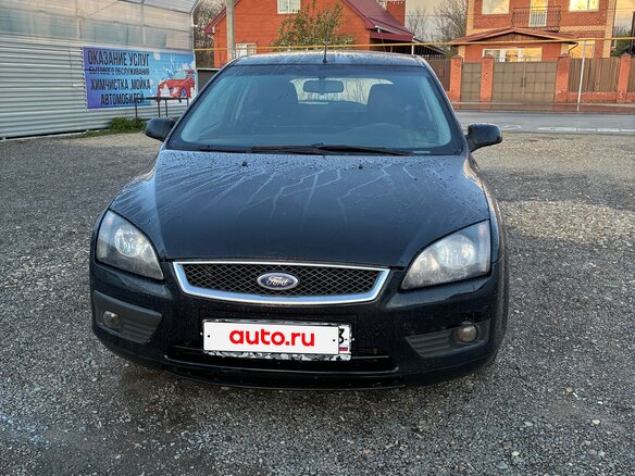 2007 Ford Focus II, чёрный, 400000 рублей - вид 2