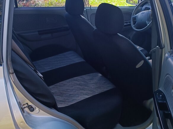 2004 Kia Rio I Рестайлинг, серебристый - вид 5