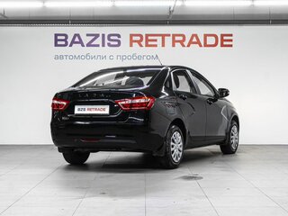 2021 Lada (ВАЗ) Vesta I, чёрный, 1100000 рублей, вид 5
