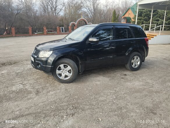 2008 Suzuki Grand Vitara II, чёрный, 780000 рублей - вид 11