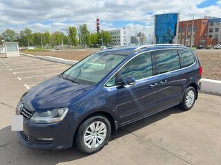 2012 Volkswagen Sharan II, синий, 940000 рублей, вид 2