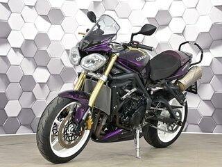 2011 Triumph Street Triple, фиолетовый, 507000 рублей, вид 2