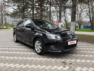2014 Volkswagen Polo V, чёрный, 1000001 рублей, вид 2