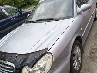 2006 Hyundai Sonata ТагАЗ IV (EF) Рестайлинг, серебристый, 550000 рублей, вид 3