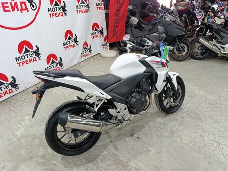 2013 Honda CB 400F, белый, 420000 рублей, вид 3