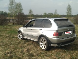 2001 BMW X5 3.0i I (E53), серебристый, 770000 рублей, вид 2