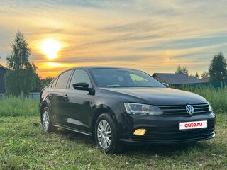 2015 Volkswagen Jetta VI Рестайлинг, чёрный, 900000 рублей, вид 3