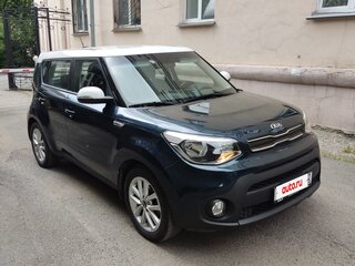 2017 Kia Soul II Рестайлинг, голубой, 1390000 рублей, вид 1