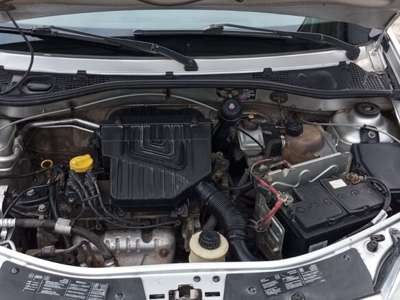 2013 Renault Sandero I, серый, 605000 рублей - вид 7