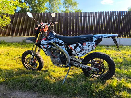 2015 Baltmotors Dakar 250 Motard, чёрный, 150000 рублей, вид 2