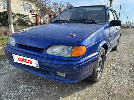 2004 Lada (ВАЗ) 2114, синий, 150000 рублей, вид 1