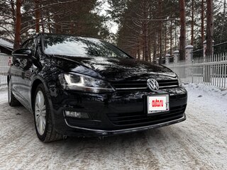 2013 Volkswagen Golf VII, чёрный, 1310000 рублей, вид 4