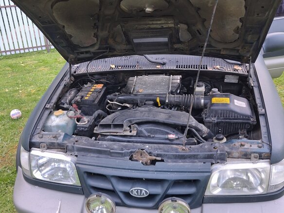 1998 Kia Sportage I, зелёный - вид 2