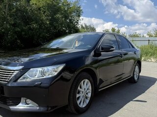 2012 Toyota Camry VII (XV50), чёрный, 1800000 рублей, вид 2