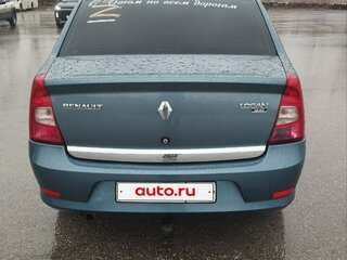 2013 Renault Logan I Рестайлинг, синий, 400000 рублей, вид 4