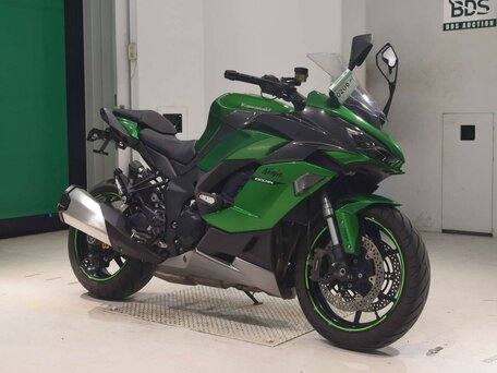 2020 Kawasaki Ninja 1000 SX, зелёный, 1177000 рублей, вид 3