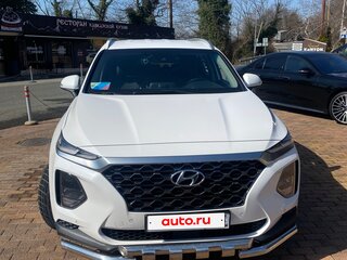 2020 Hyundai Santa Fe IV, белый, 3550000 рублей, вид 4