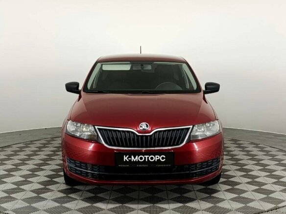 2016 Skoda Rapid I, красный, 970000 рублей - вид 1