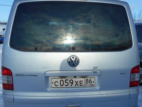 2006 Volkswagen Multivan T5, серебристый, 725900 рублей - вид 3