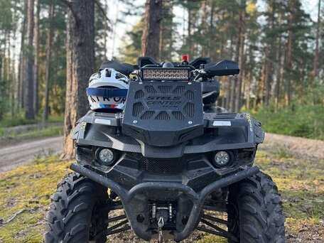 2022 Stels ATV-650 Guepard ST, серый, 890000 рублей, вид 3