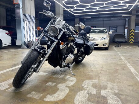 2000 Honda Shadow 400, чёрный, 415000 рублей, вид 2