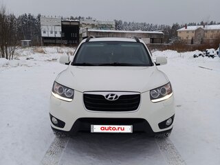 2010 Hyundai Santa Fe II Рестайлинг, белый, 1495000 рублей, вид 1