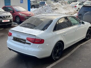 2012 Audi A4 IV (B8) Рестайлинг, белый, 950000 рублей, вид 3