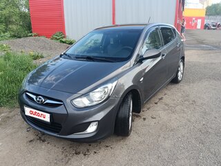 2011 Hyundai Solaris I, серый, 540000 рублей, вид 1