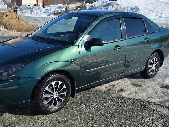 2004 Ford Focus I Рестайлинг, зелёный, 450000 рублей