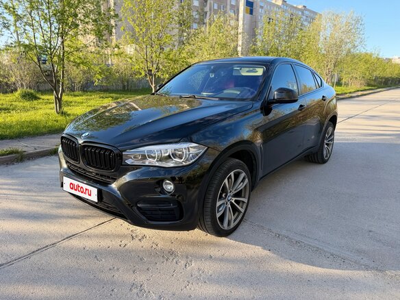 2016 BMW X6 35i II (F16), чёрный, 3550000 рублей - вид 2