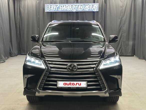 2019 Lexus LX 570 III Рестайлинг 2, чёрный - вид 6