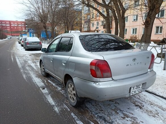 2000 Toyota Platz, серый, 490000 рублей - вид 3