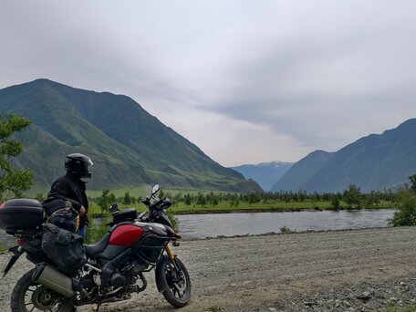2014 Suzuki V-Strom 1000, красный, 650000 рублей, вид 5