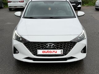 2021 Hyundai Solaris II Рестайлинг, белый, 1560000 рублей, вид 4