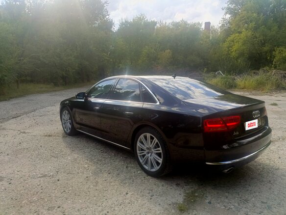 2012 Audi A8 III (D4), чёрный, 1800000 рублей - вид 5