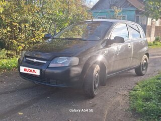 2006 Chevrolet Aveo I, чёрный, 250000 рублей, вид 2