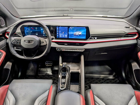 2024 Geely Coolray I Рестайлинг, белый - вид 13
