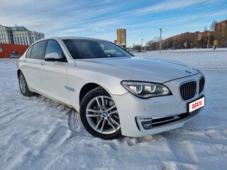 2014 BMW 7 серии Long 740Li xDrive V (F01/F02/F04) Рестайлинг, белый, 2790000 рублей, вид 1