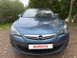 2013 Opel Astra GTC J Рестайлинг, голубой, 1150000 рублей, вид 1