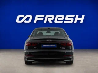 2025 Audi A8 Long 45 TFSI IV (D5) Рестайлинг, чёрный, 9399077 рублей, вид 4
