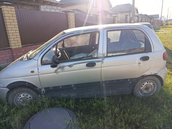 2006 Daewoo Matiz I Рестайлинг, серебристый - вид 2