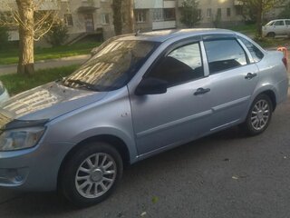 2013 Lada (ВАЗ) Granta I, голубой, 320000 рублей, вид 2