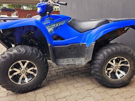 2018 Yamaha Grizzly 700, синий, 1345000 рублей, вид 2