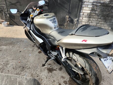 2005 Kawasaki ZX-6 Ninja, золотистый, 460000 рублей, вид 3