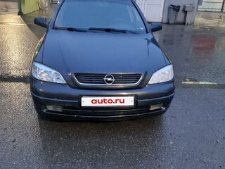 2001 Opel Astra G, чёрный, 320000 рублей, вид 1