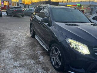 2017 Mercedes-Benz GLE 350 d I (W166), синий, 3700000 рублей, вид 2