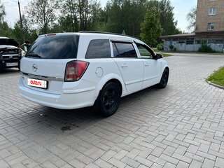 2007 Opel Astra H, белый, 340000 рублей, вид 3